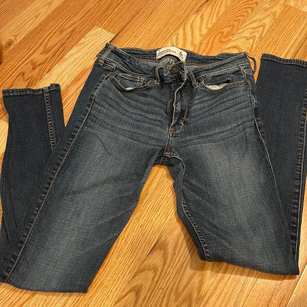 Mid Rise Super Skinny Jeans